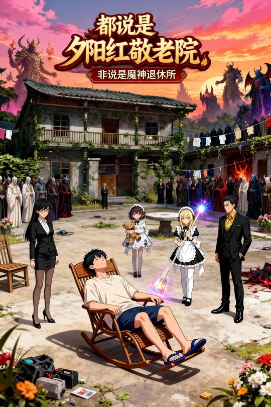 都说是夕阳红敬老院,非说是魔神退休所封面