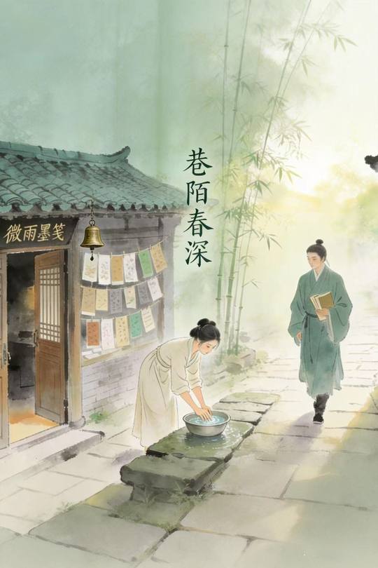 巷陌春深封面