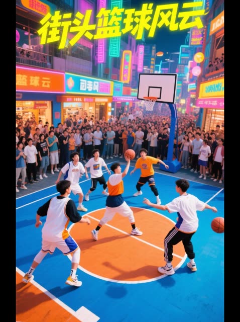 街头篮球风云封面