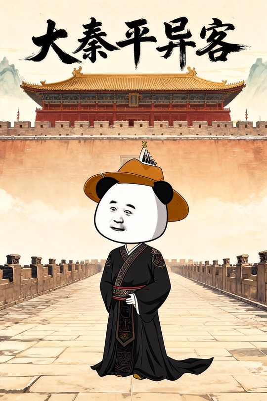大秦平异客封面