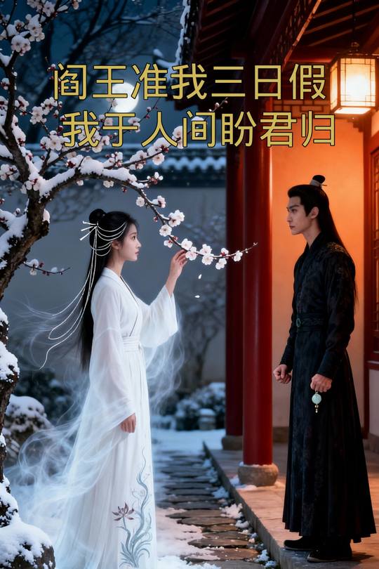 阎王准我三日假，我于人间盼君归封面