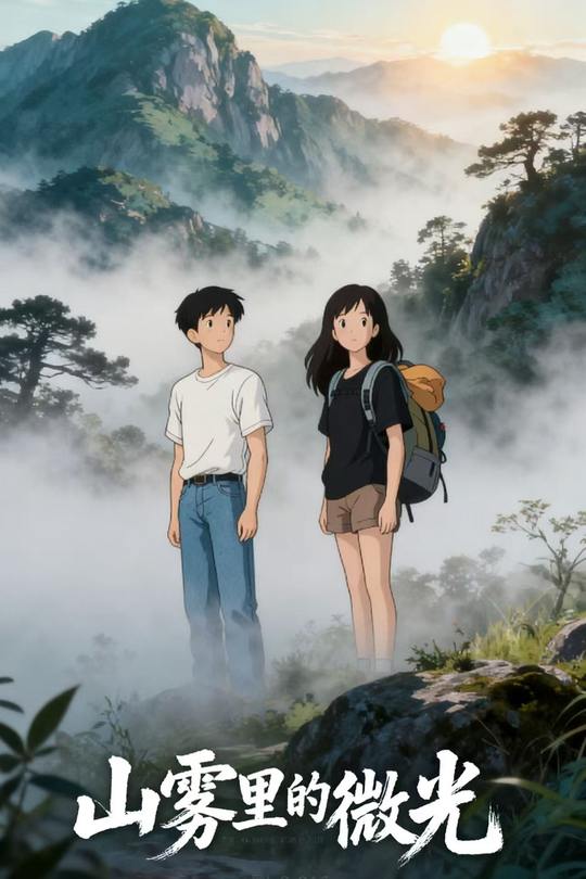 山雾里的微光封面