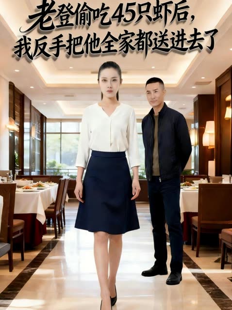 老登偷吃45只虾后,我反手把他全家都送进去了封面