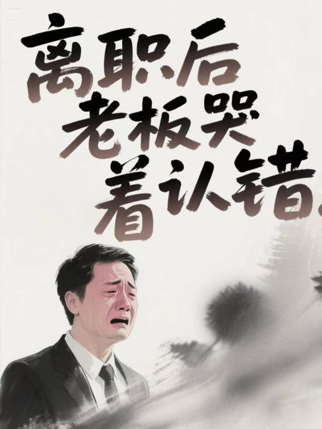 离职后老板哭着认错封面