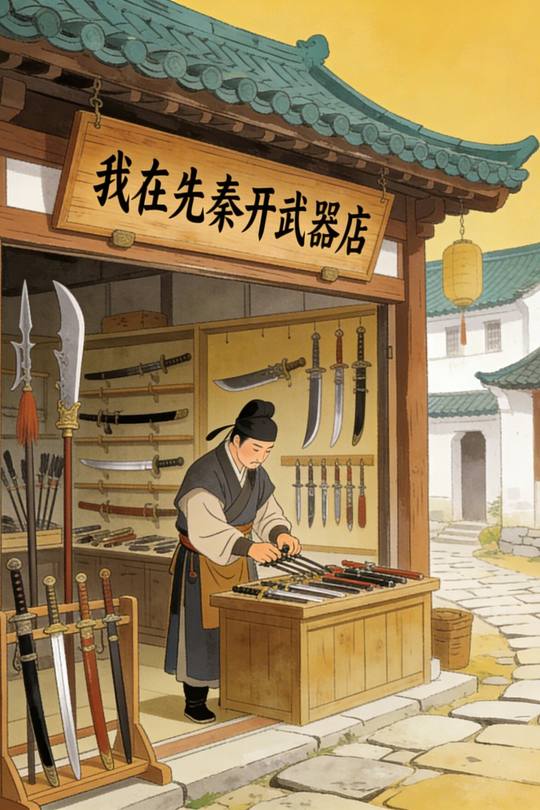 我在先秦开武器店封面