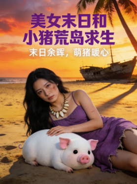 美女末日和小猪荒岛求生封面