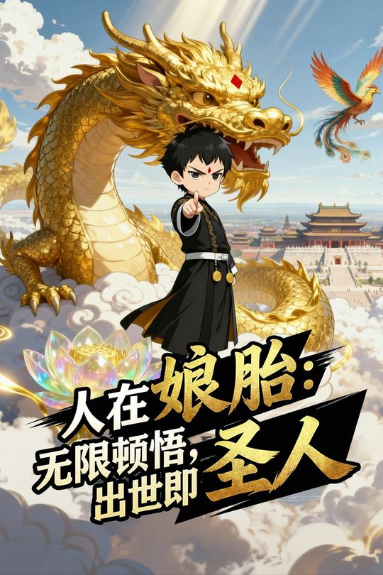 人在娘胎:无限顿悟,出世即圣人封面
