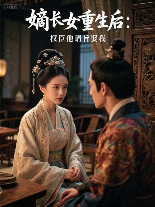 嫡长女重生后:权臣他请旨娶我封面