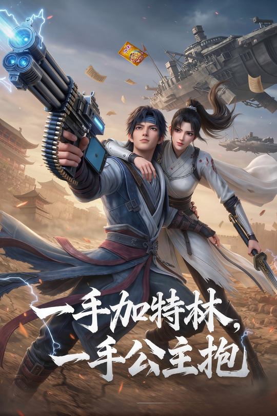 一手加特林,一手公主抱封面