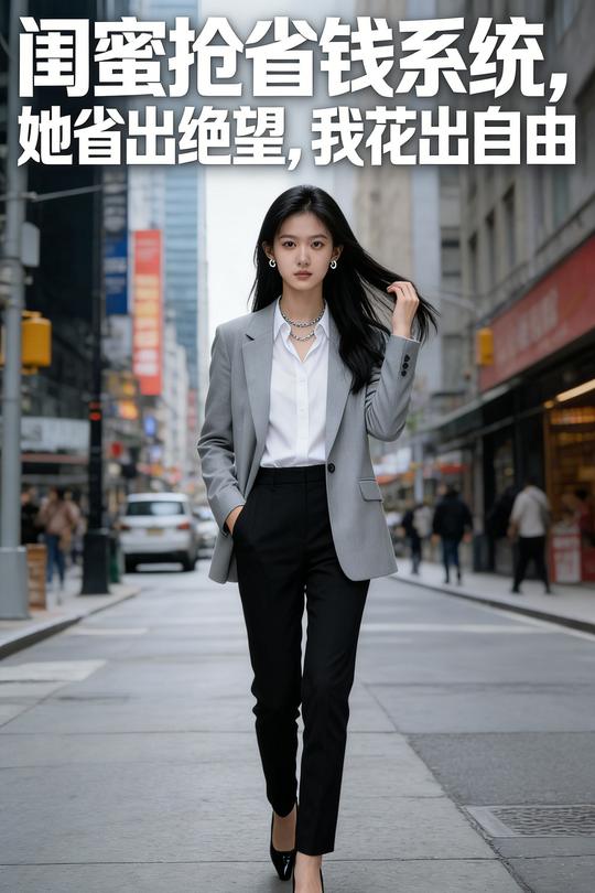 闺蜜抢省钱系统,她省出绝望,我花出自由封面