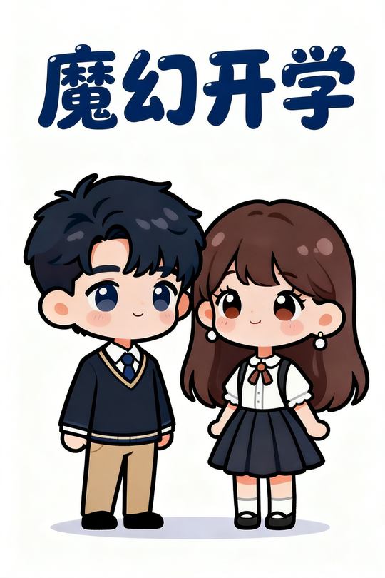 魔幻开学封面