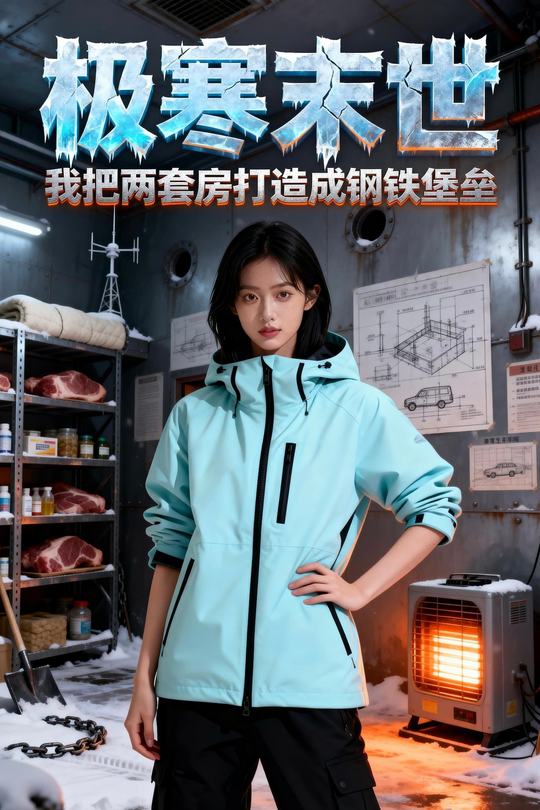 极寒末世,我把两套房打造成钢铁堡垒封面