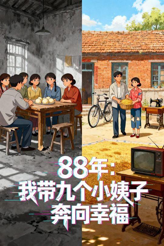 重回88年:我带九个小姨子奔向幸福封面