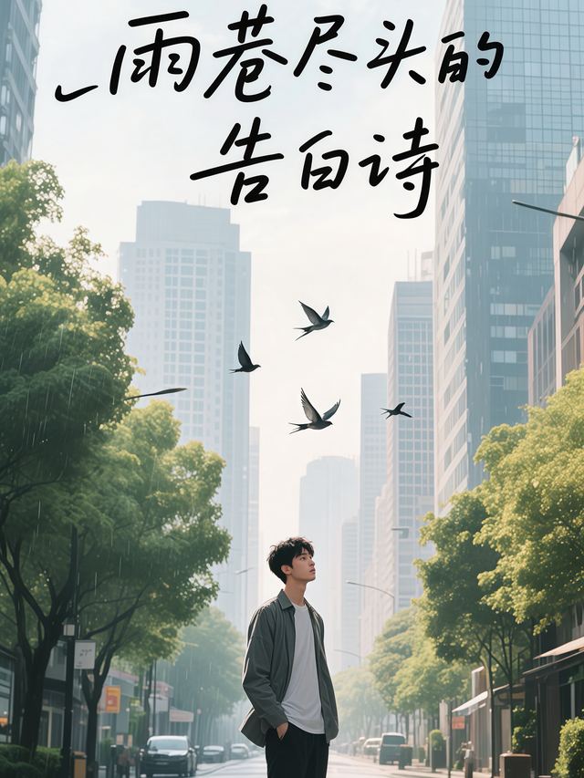 雨巷尽头的告白诗封面