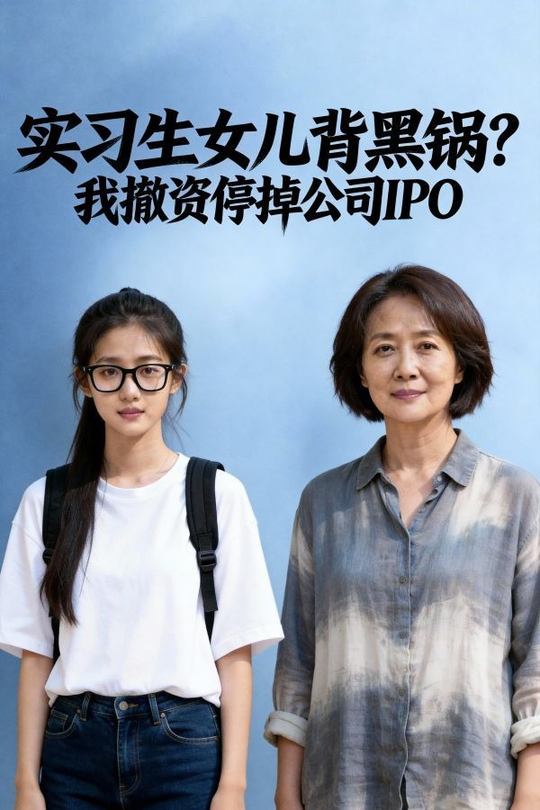 女儿背黑锅？我撤掉公司IPO封面