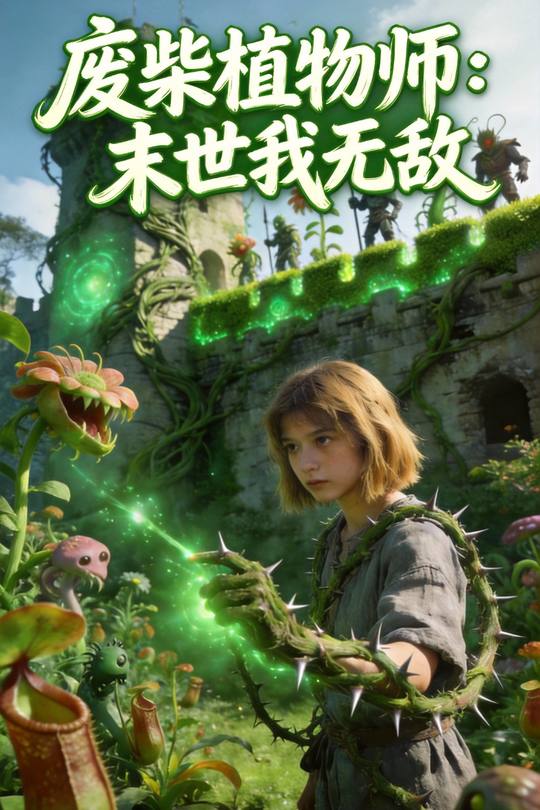 废柴植物师:末世我无敌封面