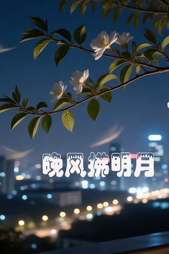 晚风拂明月封面