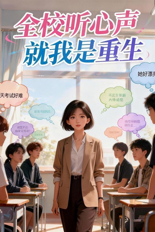 全校听心声 就我是重生封面