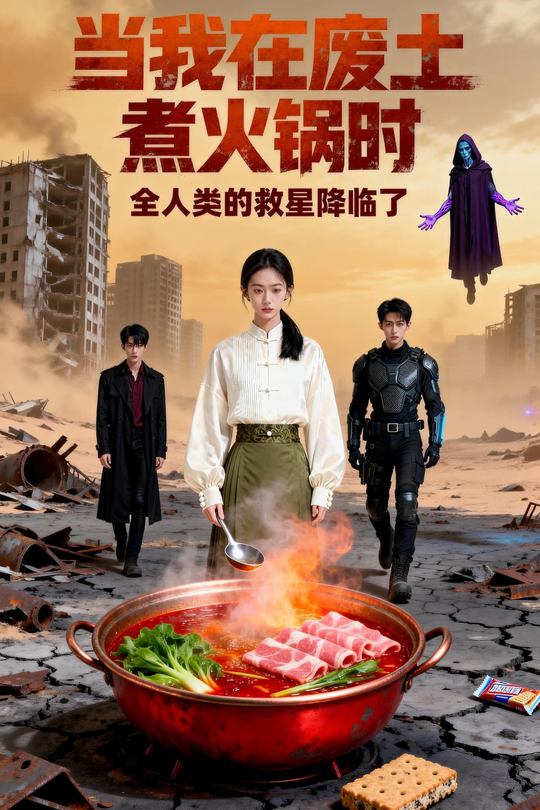 当我在废土煮火锅时,全人类的救星降临了封面