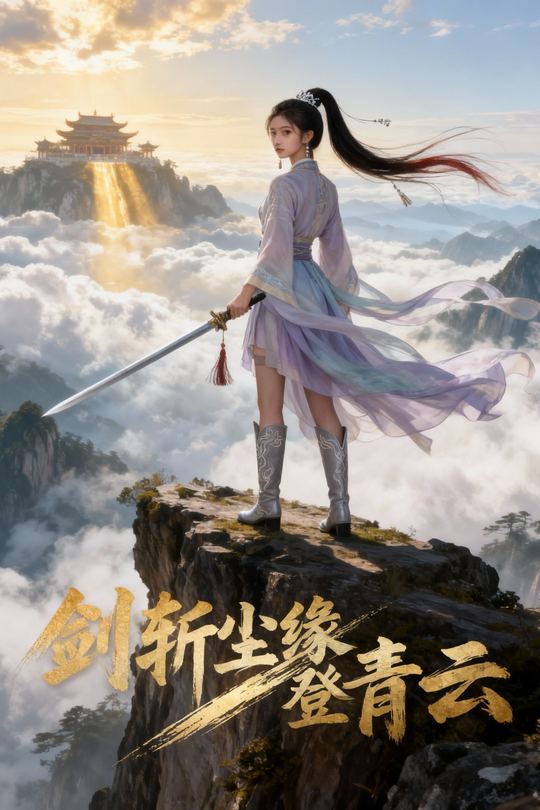 剑斩尘缘登青云封面