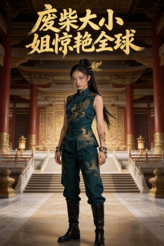 废柴大小姐惊艳全球封面