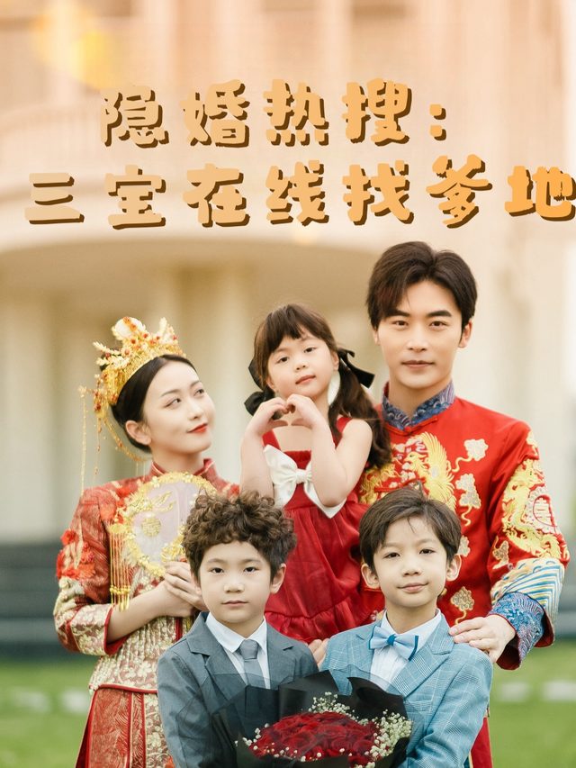 隐婚热搜:三宝在线找爹地封面