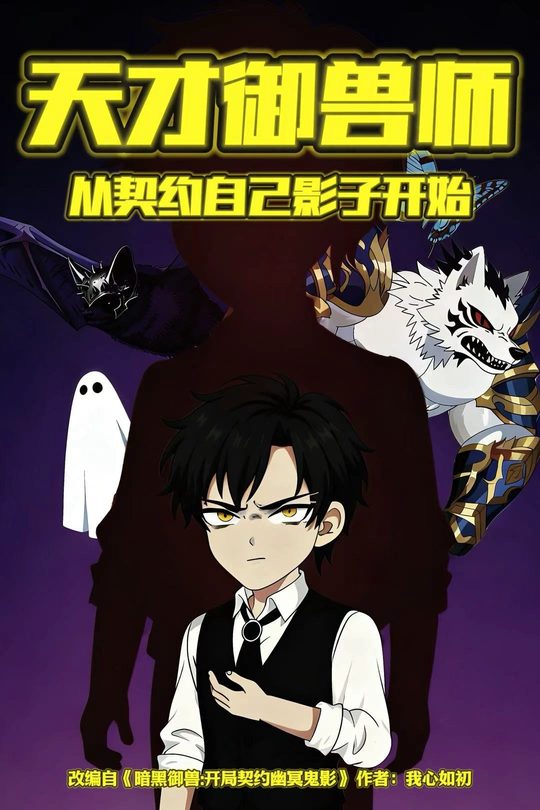 天才御兽师从契约自己影子开始封面