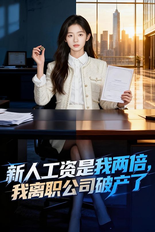 新人工资是我两倍,我离职公司破产了封面