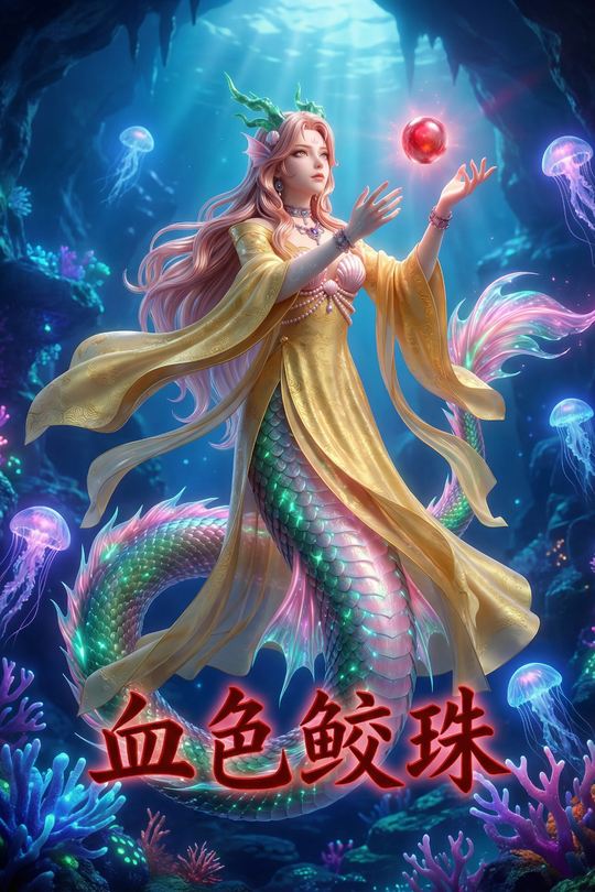 血色鲛珠封面