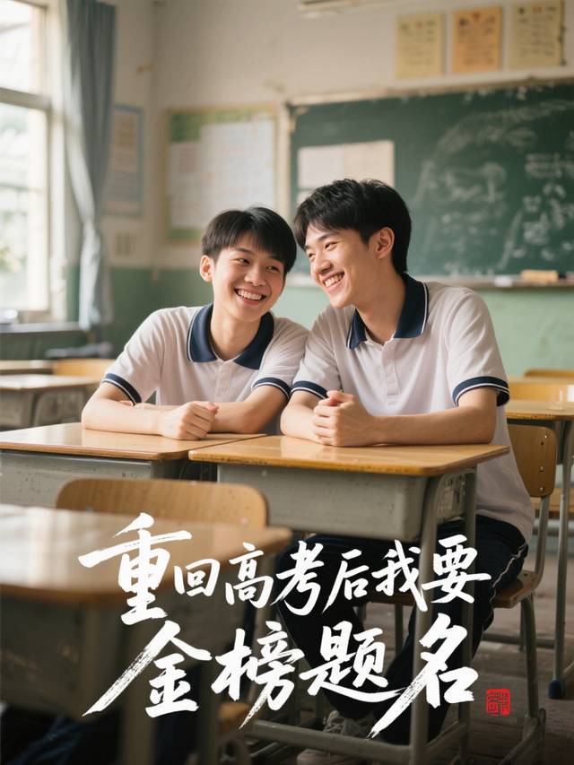 重回高考后我要金榜题名封面