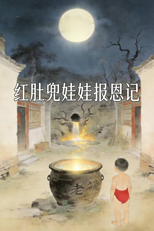 红肚兜娃娃报恩记封面