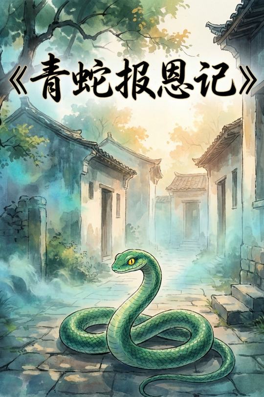 青蛇报恩记封面