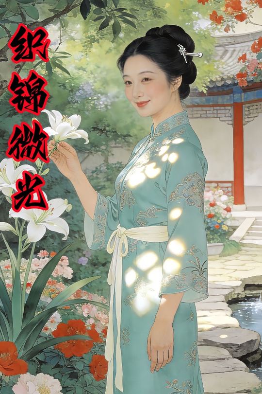 织锦微光封面