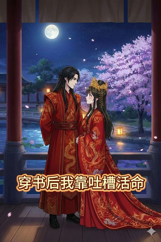 穿书后我靠吐槽活命封面