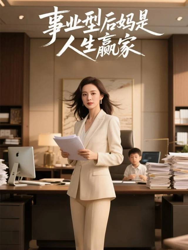 事业型后妈是人生赢家封面