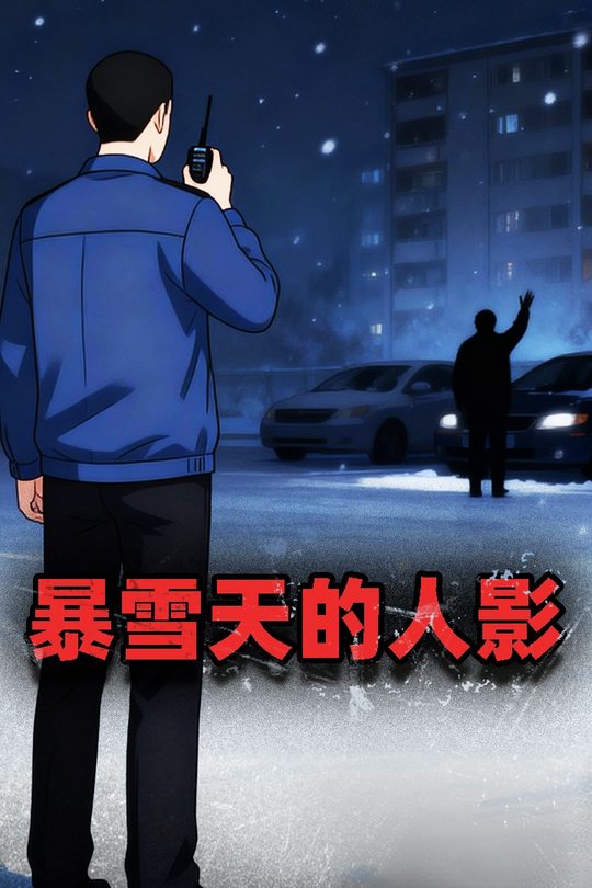 暴雪天的人影封面