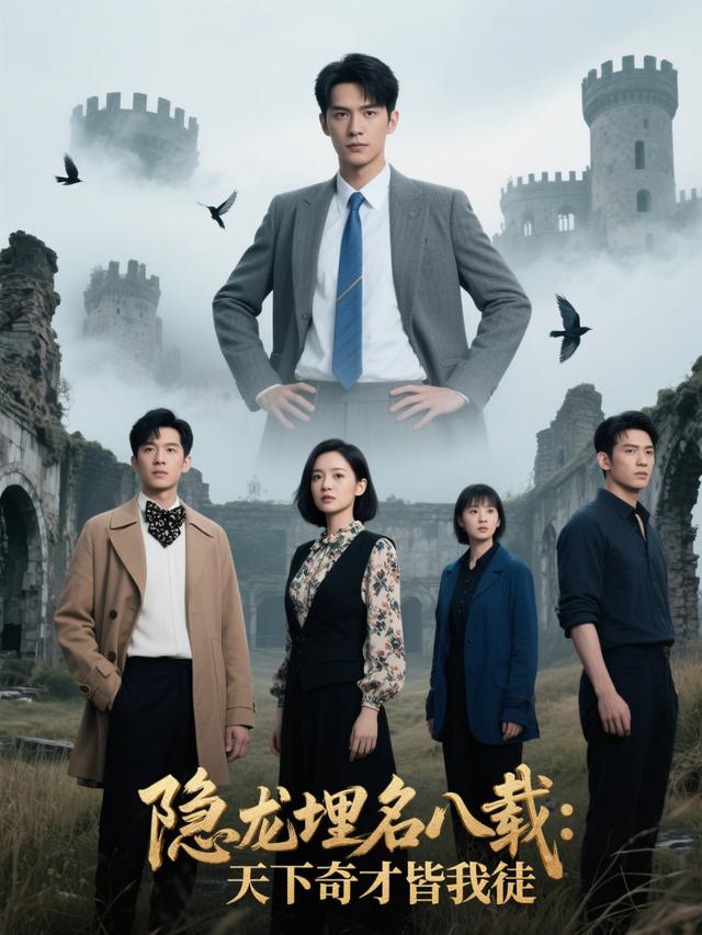 隐龙埋名八载：天下奇才皆我徒封面