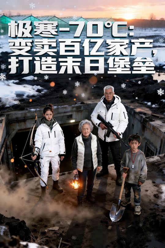 极寒-70℃:变卖百亿家产,打造末日堡垒封面