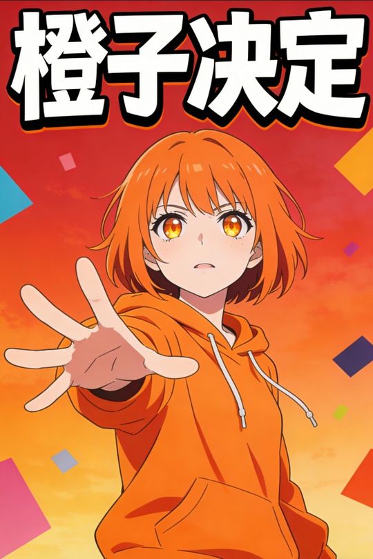 橙子决定封面