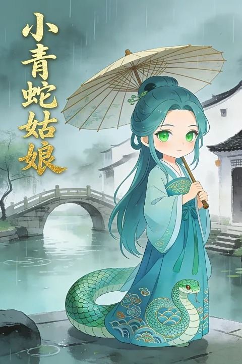 小青蛇姑娘封面