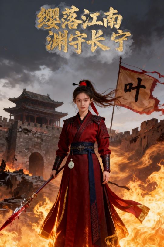 缨落江南,渊守长宁封面
