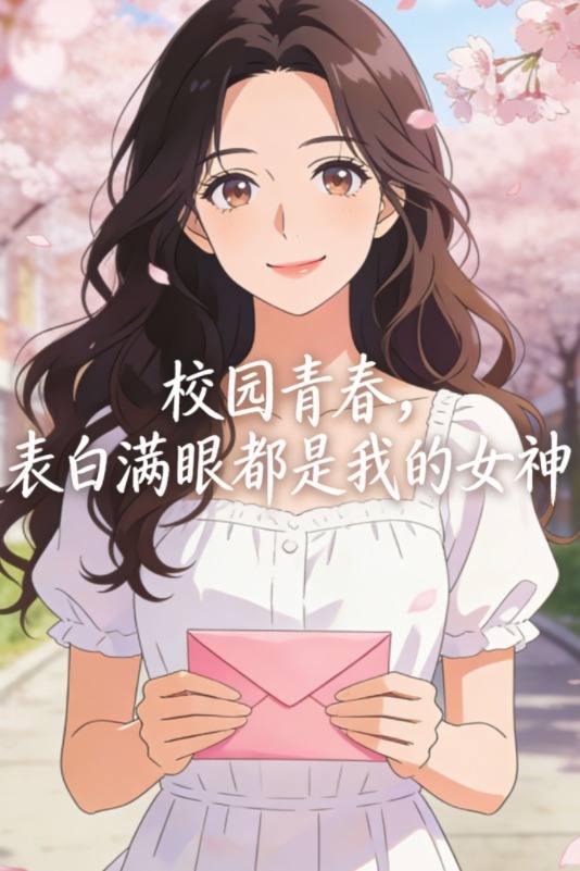 校园青春,表白满眼都是我的女神封面