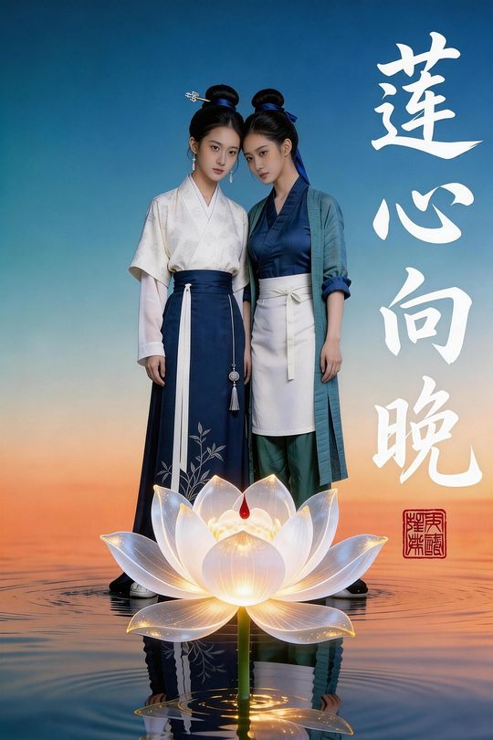 莲心向晚封面