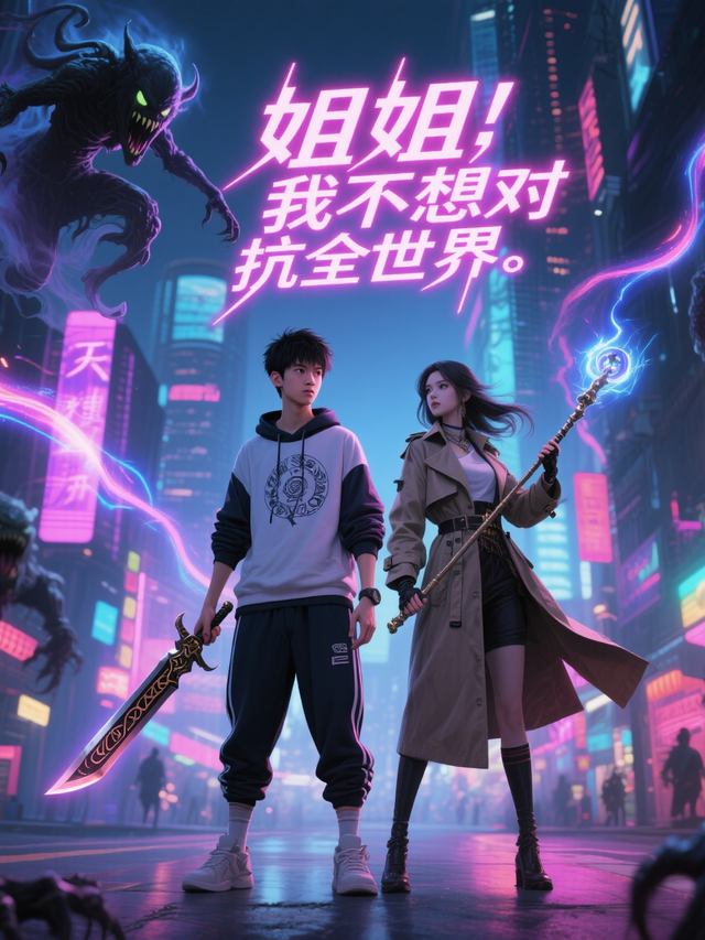 姐姐,我不想对抗全世界封面