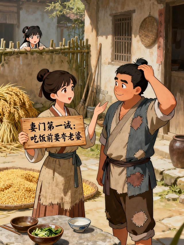 穿越后我给傻夫君洗脑封面