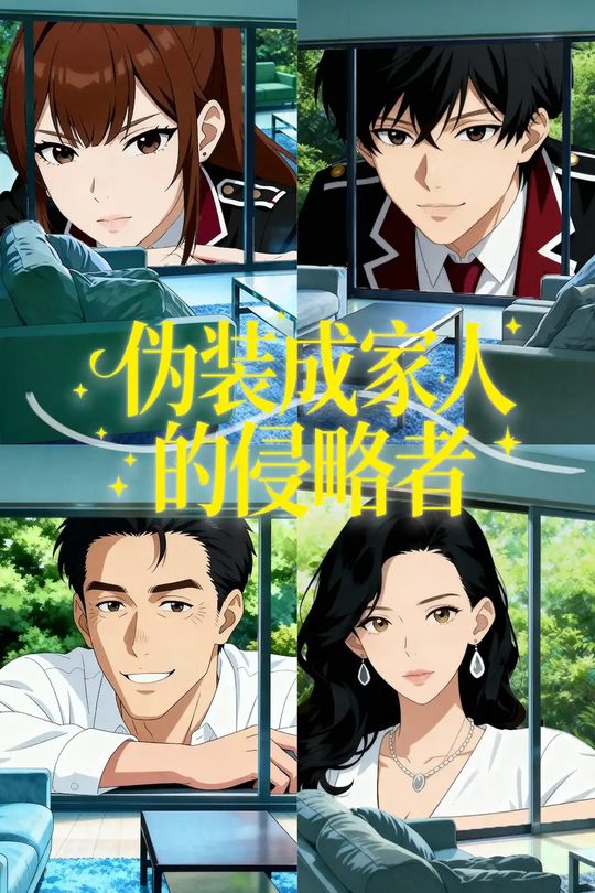 伪装成家人的侵略者封面