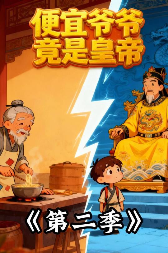 便宜爷爷竟是皇帝第二季封面