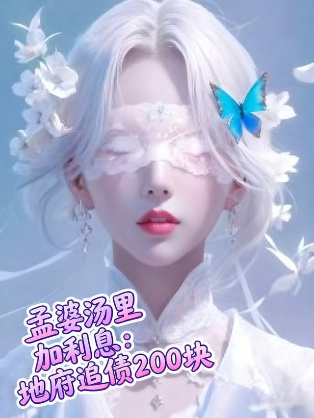 孟婆汤里加利息:地府追债200块封面