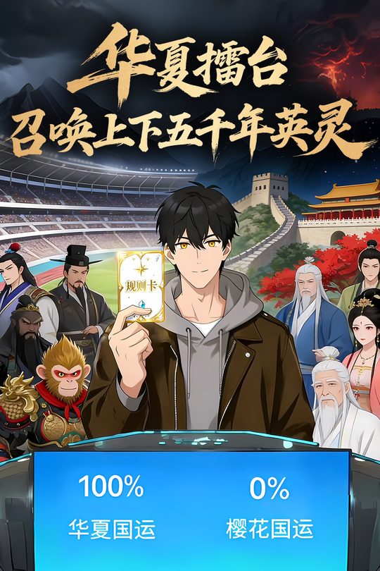 华夏擂台,召唤上下五千年英灵封面