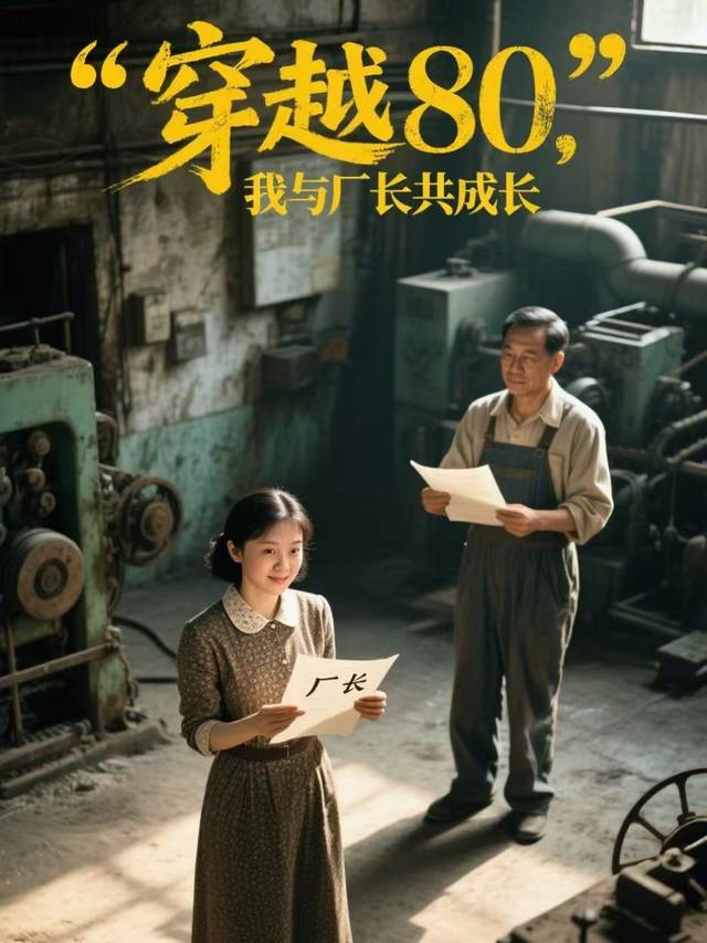 穿越 80,我与厂长共成长封面